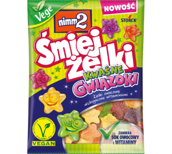 Śmiejżelki kwaśne gwiazdki 90g