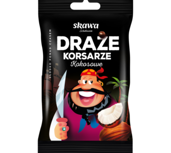 Draże Skawa Korsarze Kokosowe 70 g