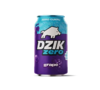 Dzik Energy – Grape Zero Caffeine 330ml